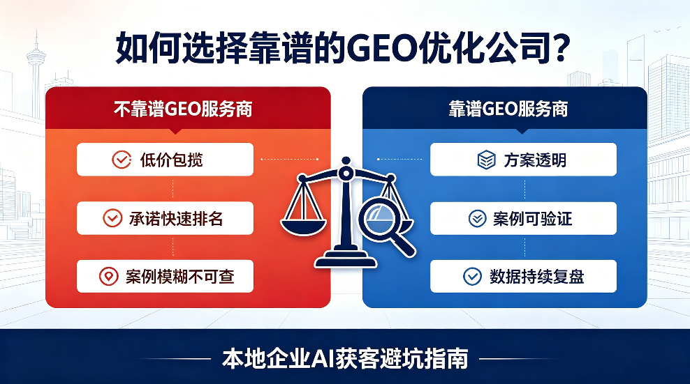 伊川如何选择靠谱的GEO优化公司？本地企业AI获客避坑指南