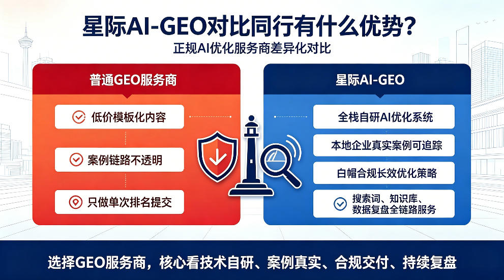 伊川星际AI-GEO对比同行有什么优势？正规AI优化服务商差异化对比